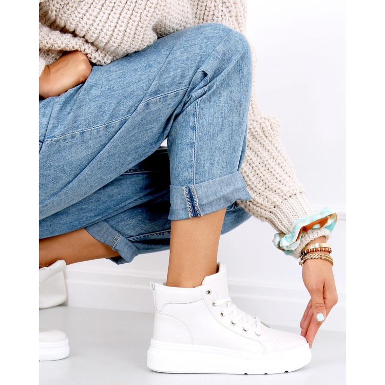 Kotníkové tenisky Ava Beige béžový 1