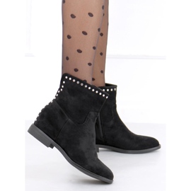 Boty na skrytém klínu Melisa Black černý 1