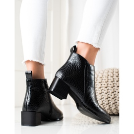 Filippo Neformální kozačky na vysokém podpatku černá 1