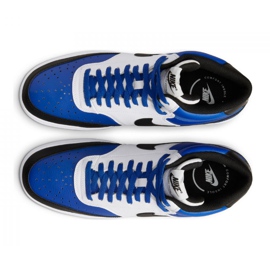Nike Court Vision Mid Nba M DM1186-400 bílý černý modrý 2