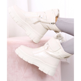 Dámské sněhové boty Elza Beige béžový 1