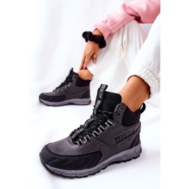 Trekové boty Big Star II274454 Black černý 2