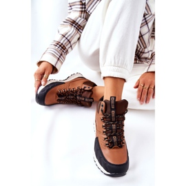 Trekové boty Big Star II274453 Brown hnědý 2