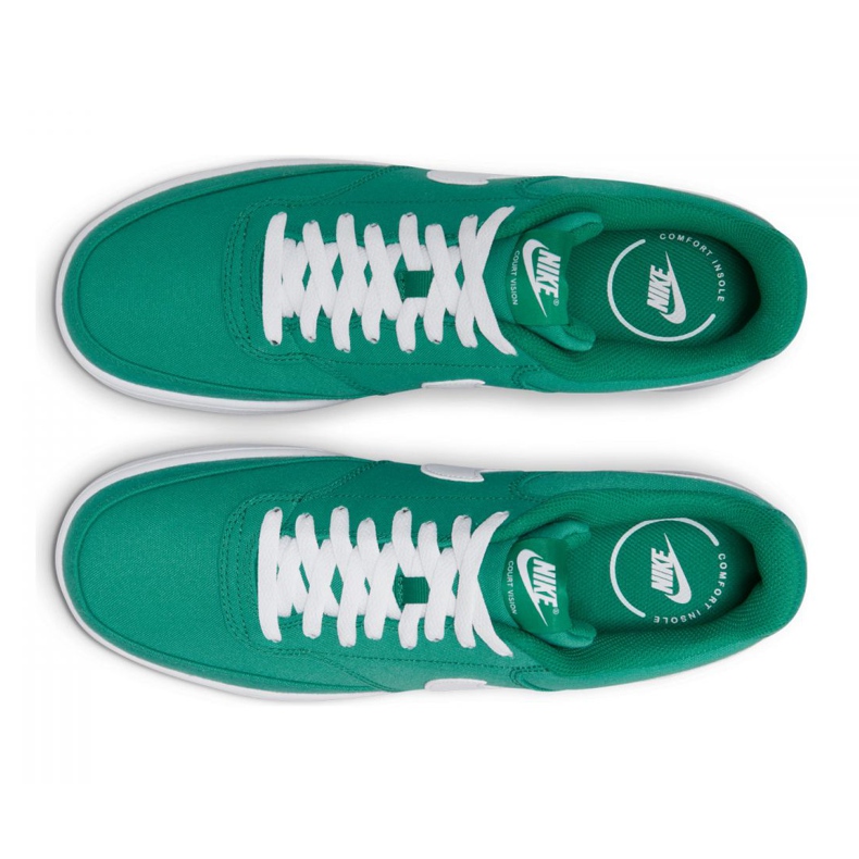 Boty Nike Court Vision Low Canvas M DB7779-300 zelená 2 Boty Nike Court Vision Low Canvas M DB7779-300 zelená 2