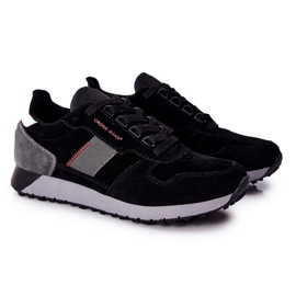 Pánské sportovní boty Cross Jeans černé II1R4009C černý 1