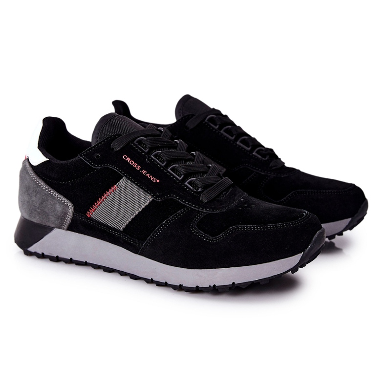 Pánské sportovní boty Cross Jeans černé II1R4009C černý 1