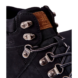 Pánské trekové boty Cross Jeans EE1R4028C černé černá 5
