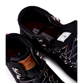 Pánské trekové boty Cross Jeans EE1R4028C černé černá 7
