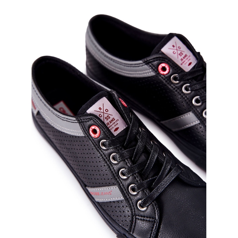 Pánské tenisky Cross Jeans II1R4004C černé černá 2