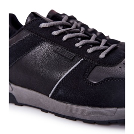 Pánské sportovní boty Memory Foam Big Star Black II174084 černý 1