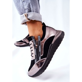 POTOCKI Kožené sportovní boty Tenisky Black Silver Minor černá stříbrný 1 POTOCKI Kožené sportovní boty Tenisky Black Silver Minor černá stříbrný 1