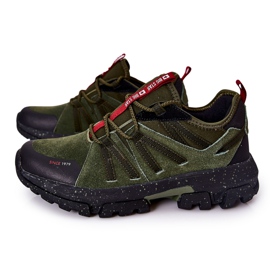 Sportovní obuv Big Star Memory Foam II174235 Khaki zelená 1