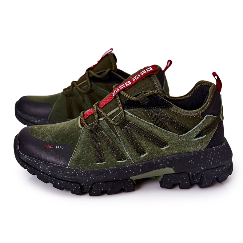 Sportovní obuv Big Star Memory Foam II174235 Khaki zelená 1