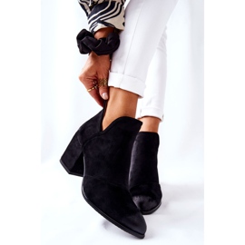 POTOCKI Klasické boty s černým zipem Veriane 1