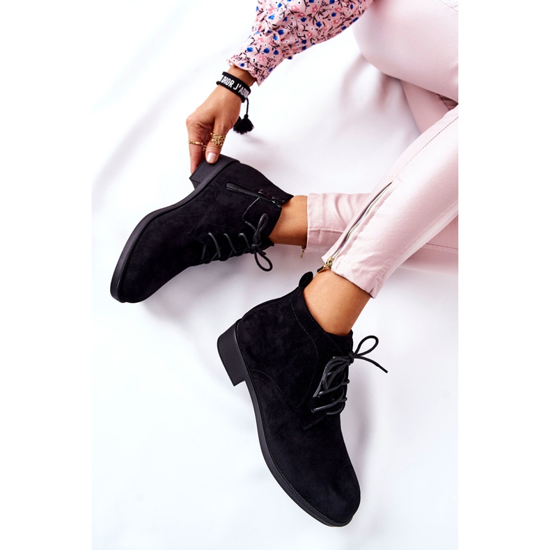 PH1 Černé teplé boty Malitea černý 1