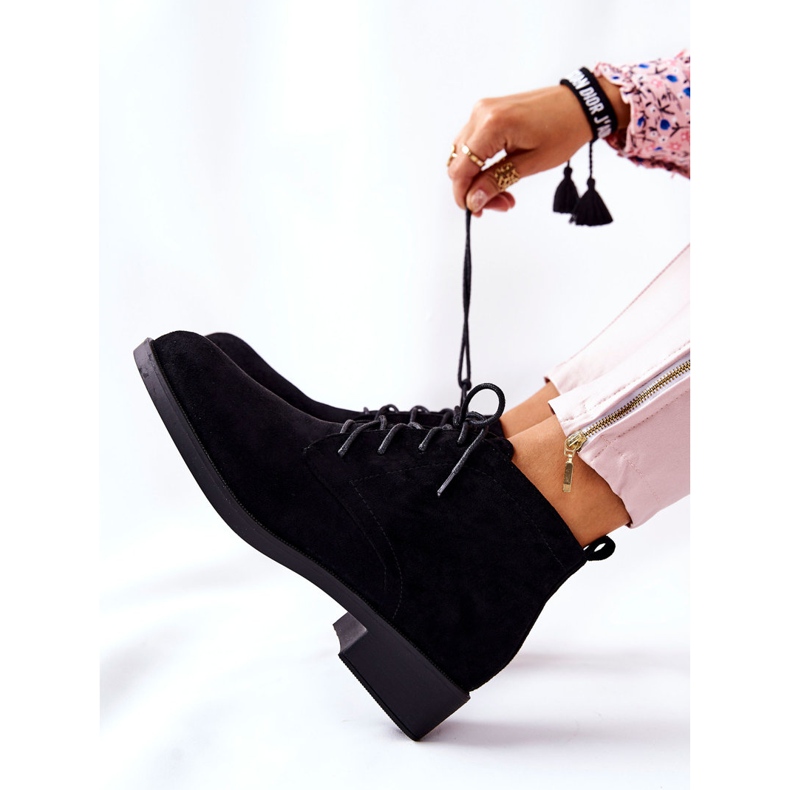 PH1 Černé teplé boty Malitea černý 2