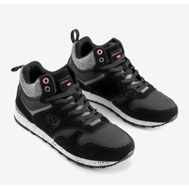 Pánské černé tenisky Cross Jeans Merle černá šedá 1