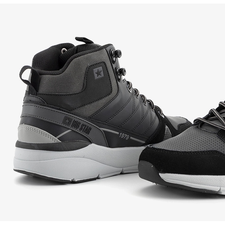 Černé pánské tenisky Big Star černá 1