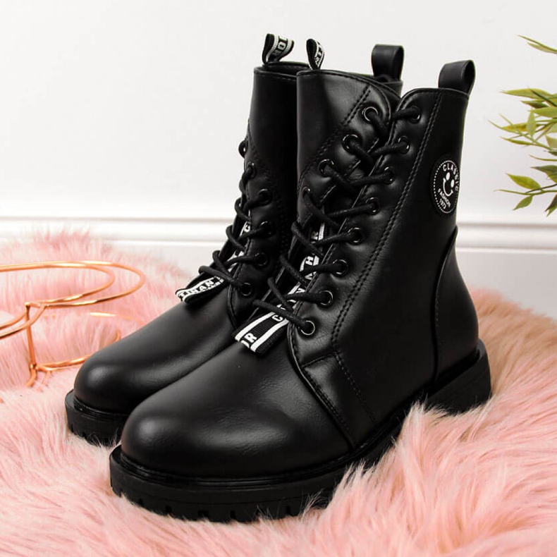 Izolované boty asymetrické Jr EVE322A černé bílý černá 1