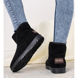 BM Černé dámské sněhové boty od Nanna černá 2