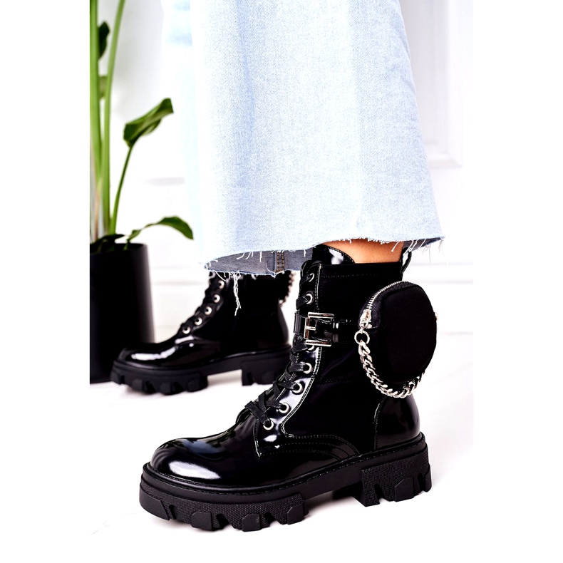 Izolované pracovníky žen s ledvinami a řetězem černou černá 2