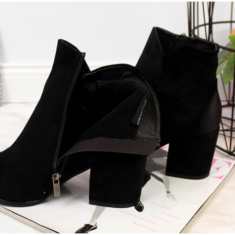 Zateplené boty Potocki W WOL29 černé černá 1 Zateplené boty Potocki W WOL29 černé černá 1