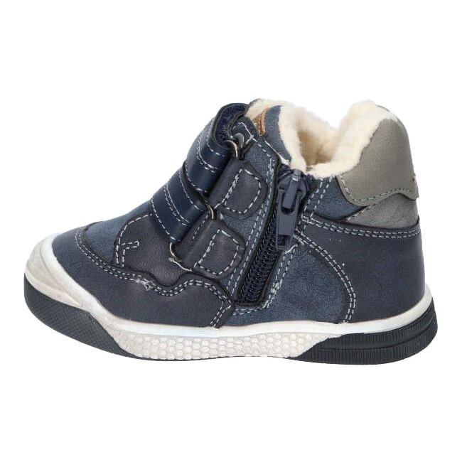 Boty Sportowe se suchým zipem American Club XD17 / 21 Navy blue námořnická modř 3