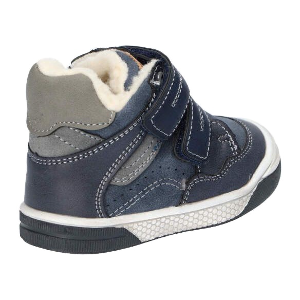 Boty Sportowe se suchým zipem American Club XD17 / 21 Navy blue námořnická modř 4