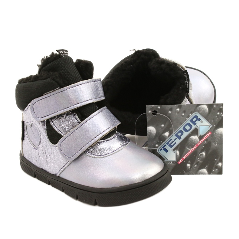 Dívčí boty s membránou te-poor mazurek 1360 fialové fialový 1