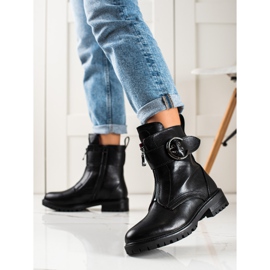 Erynn Černí dělníci se sponou černý 2