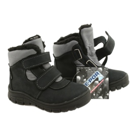 Boty boty s membránou Mazurek 1360 Anthracite černý šedá 8