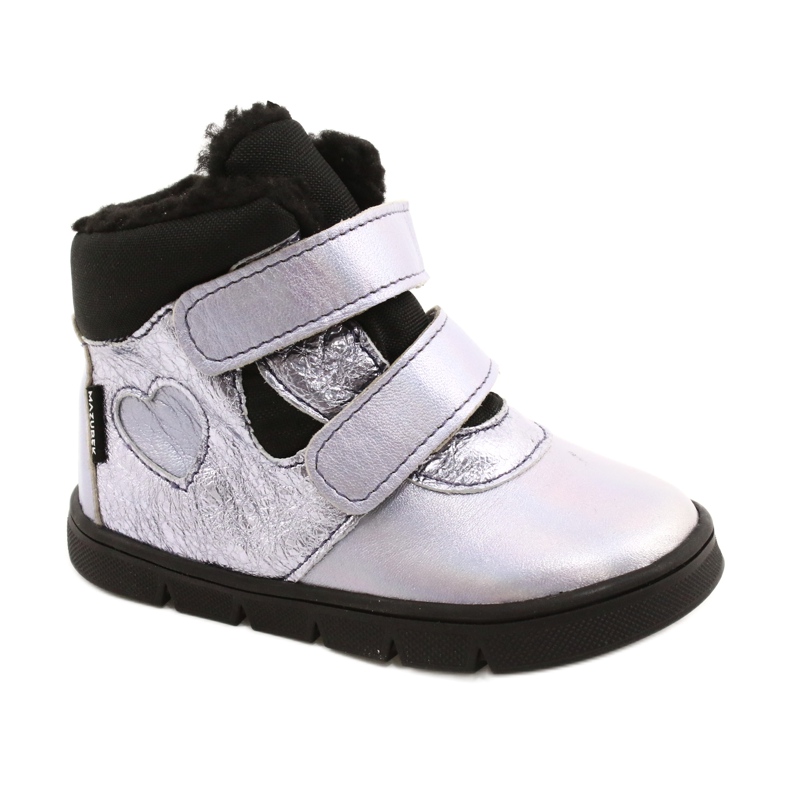 Dívčí boty s membránou te-poor mazurek 1360 fialové fialový 2