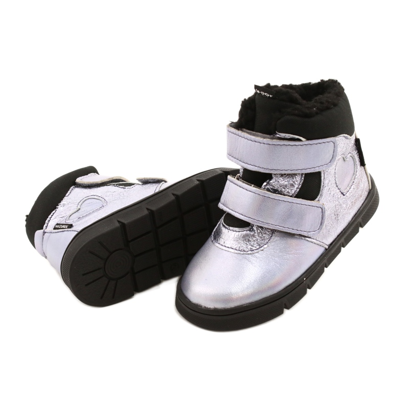 Dívčí boty s membránou te-poor mazurek 1360 fialové fialový 4