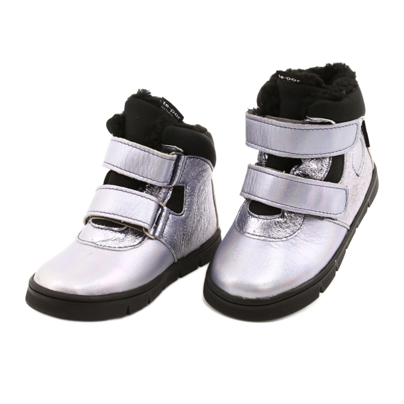 Dívčí boty s membránou te-poor mazurek 1360 fialové fialový 3