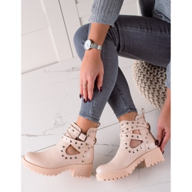 Bestelle Módní dělníci s kamínky béžový 1