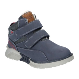 Teplá sportovní obuv American Club XD18 / 21 Navy s kožešinou námořnická modrá 1
