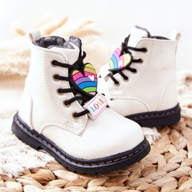 PE1 Lakované boty zateplené vlněným bílým anlonem 2