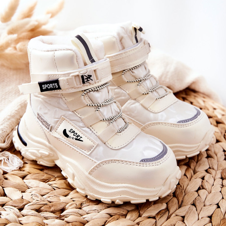 PJ2 Teplé sněhové boty Boty Světle béžová Erila béžový 1 PJ2 Teplé sněhové boty Boty Světle béžová Erila béžový 1