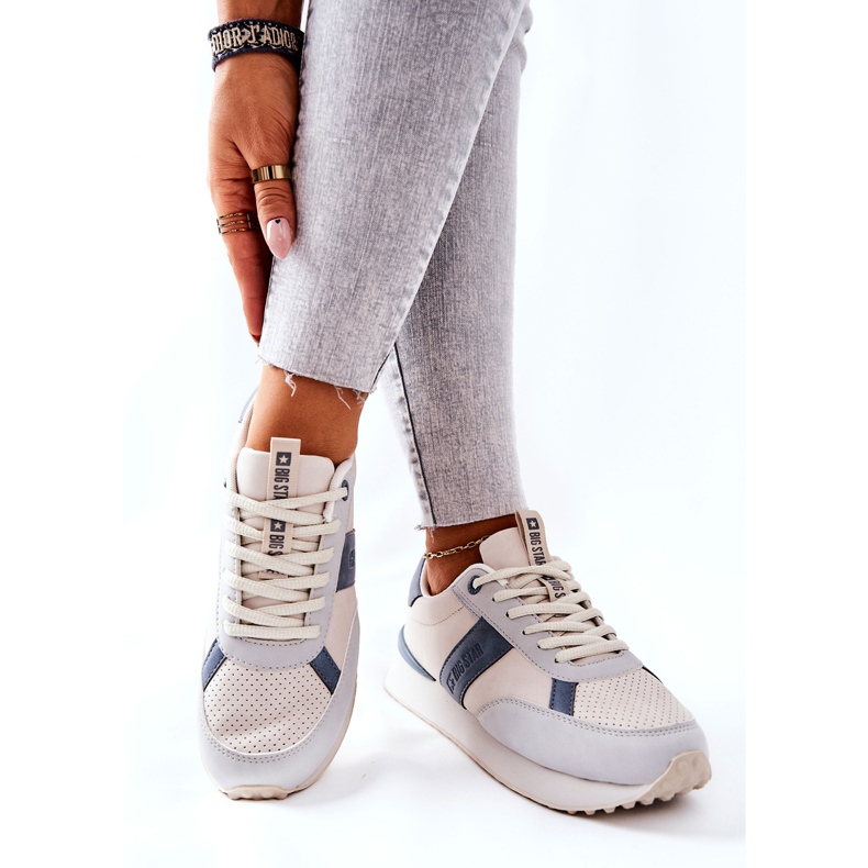 Sportovní obuv Memory Foam Big Star II274397 šedo-modrá modrý šedá 1