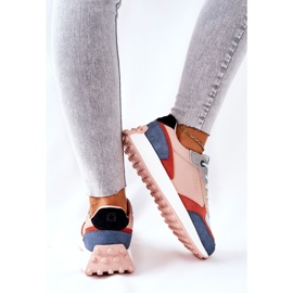 Sportovní obuv Memory Foam Big Star II274401 béžovo-modrá béžový modrý 1