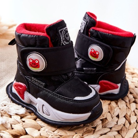 PJ2 Dětské sněhule Boty Boty Black Frenzie černá 2