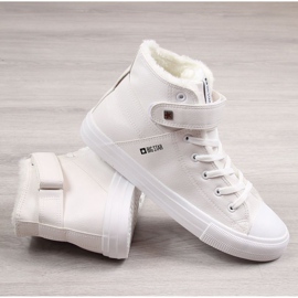 Tenisky zateplené Big Star M Y174024F bílé bílý 1