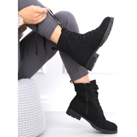 Šněrovací pracovníci od Bente Black černý 2