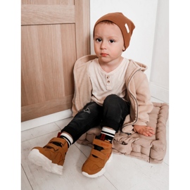 Dětské trekové boty Big Star II374094 Camel hnědý 1