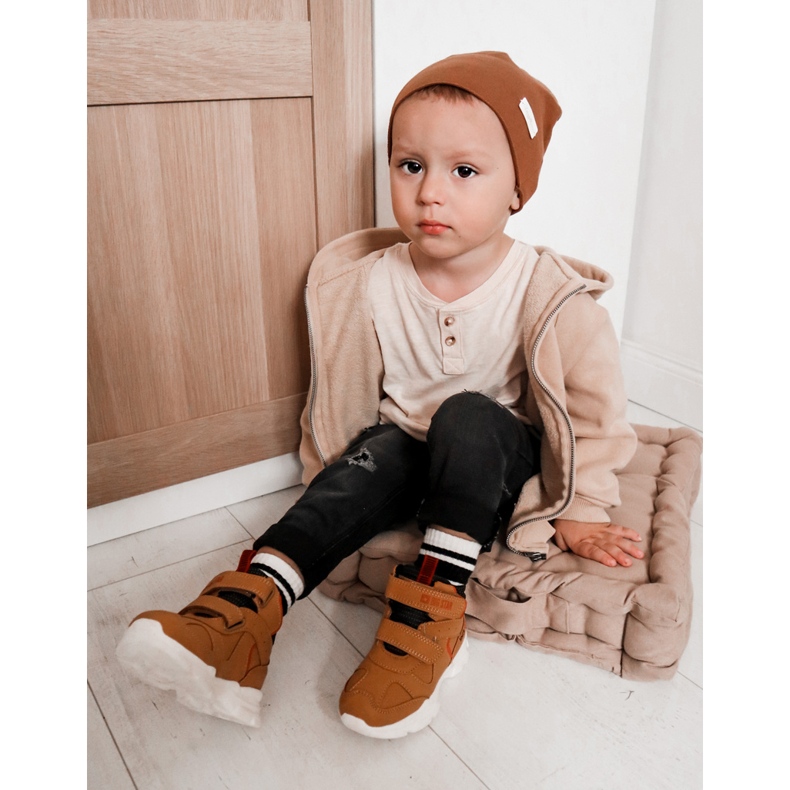 Dětské trekové boty Big Star II374094 Camel hnědý 1