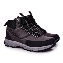 Vysoké sportovní boty Big Star II174176 Black černý 2