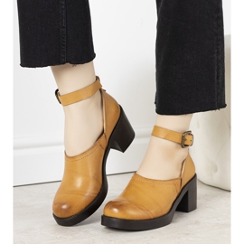 Velbloudí boty na postu Christiane hnědý 1