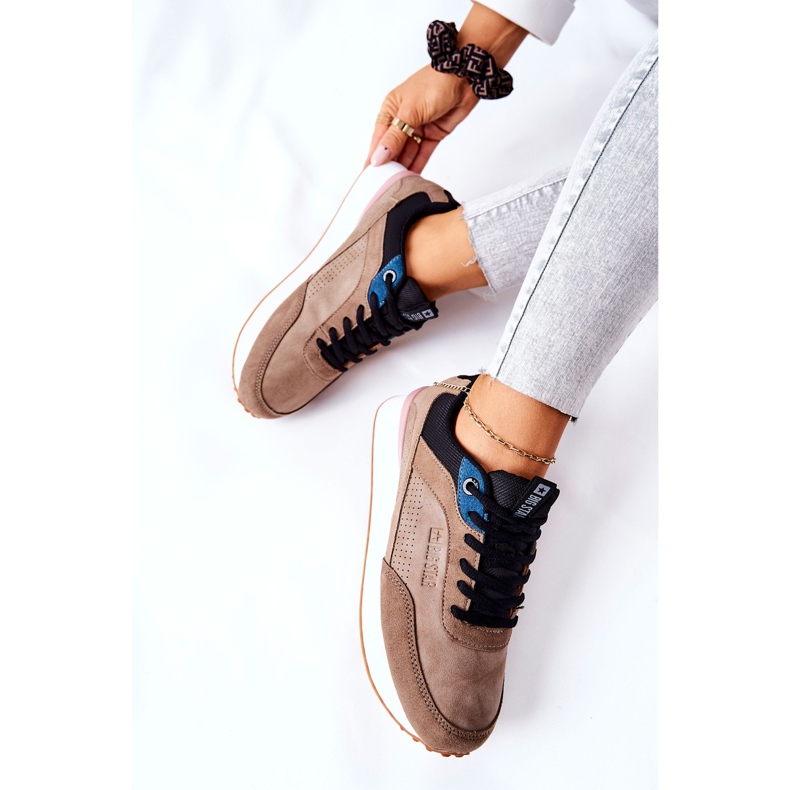 Sportovní obuv Memory Foam Big Star II274407 hnědočerná hnědý černý 1