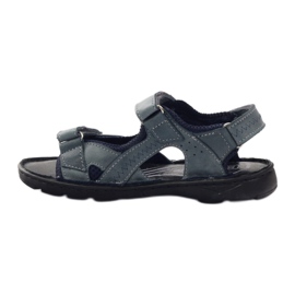 Elastické sandály Ren But 4256 šedé šedá vícebarevný 2