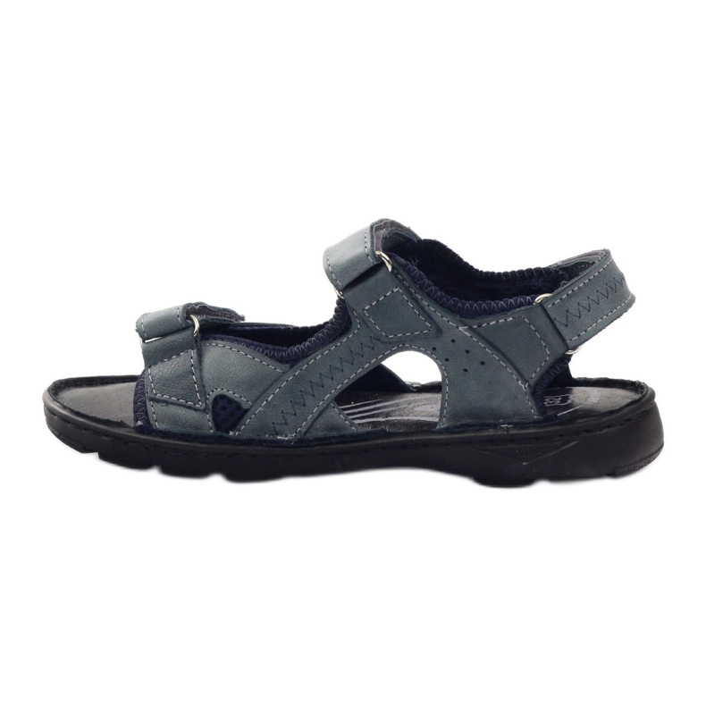 Elastické sandály Ren But 4256 šedé šedá vícebarevný 2